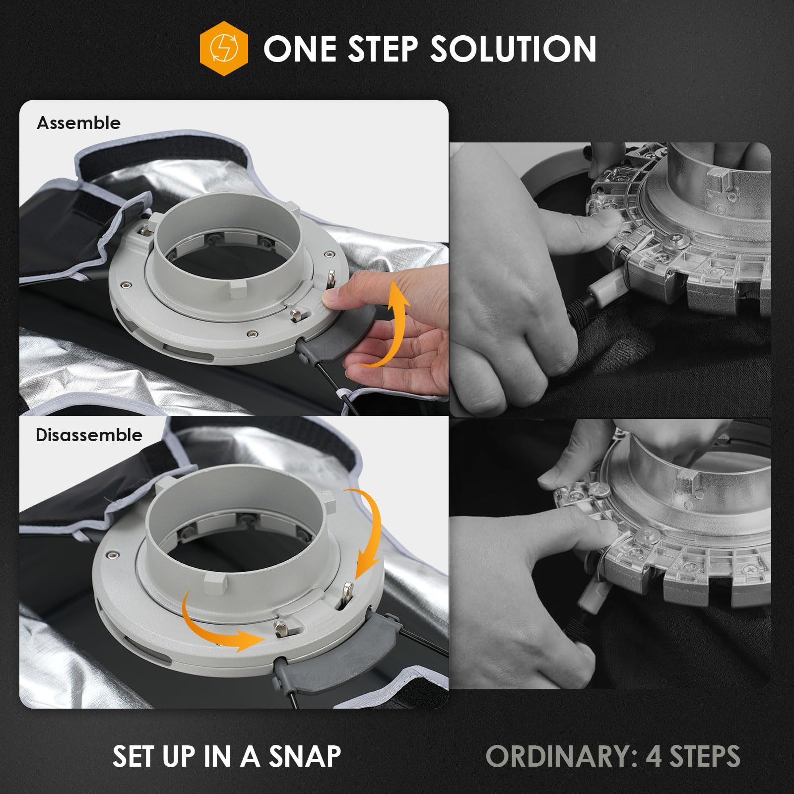 Amazon | TARION スクエアソフトボックス60x90cm，ワンステップ